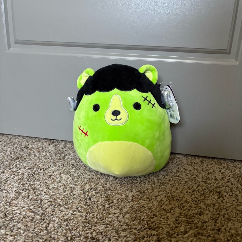 Len Squishmallow Frankenstein Plush Toy